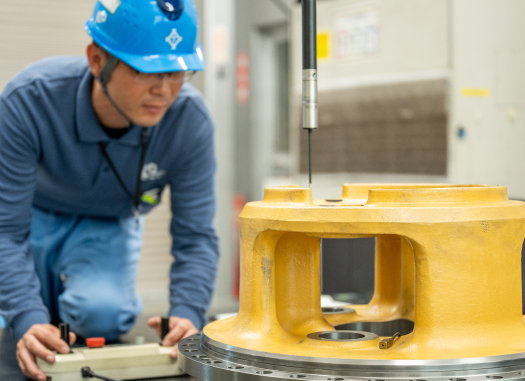 製品寸法の測定